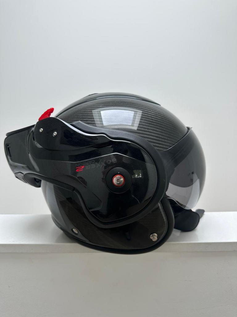 Roof Boxer V2 Carbon systeemhelm - Maat M, Overige merken, M, Systeemhelm, Heren
