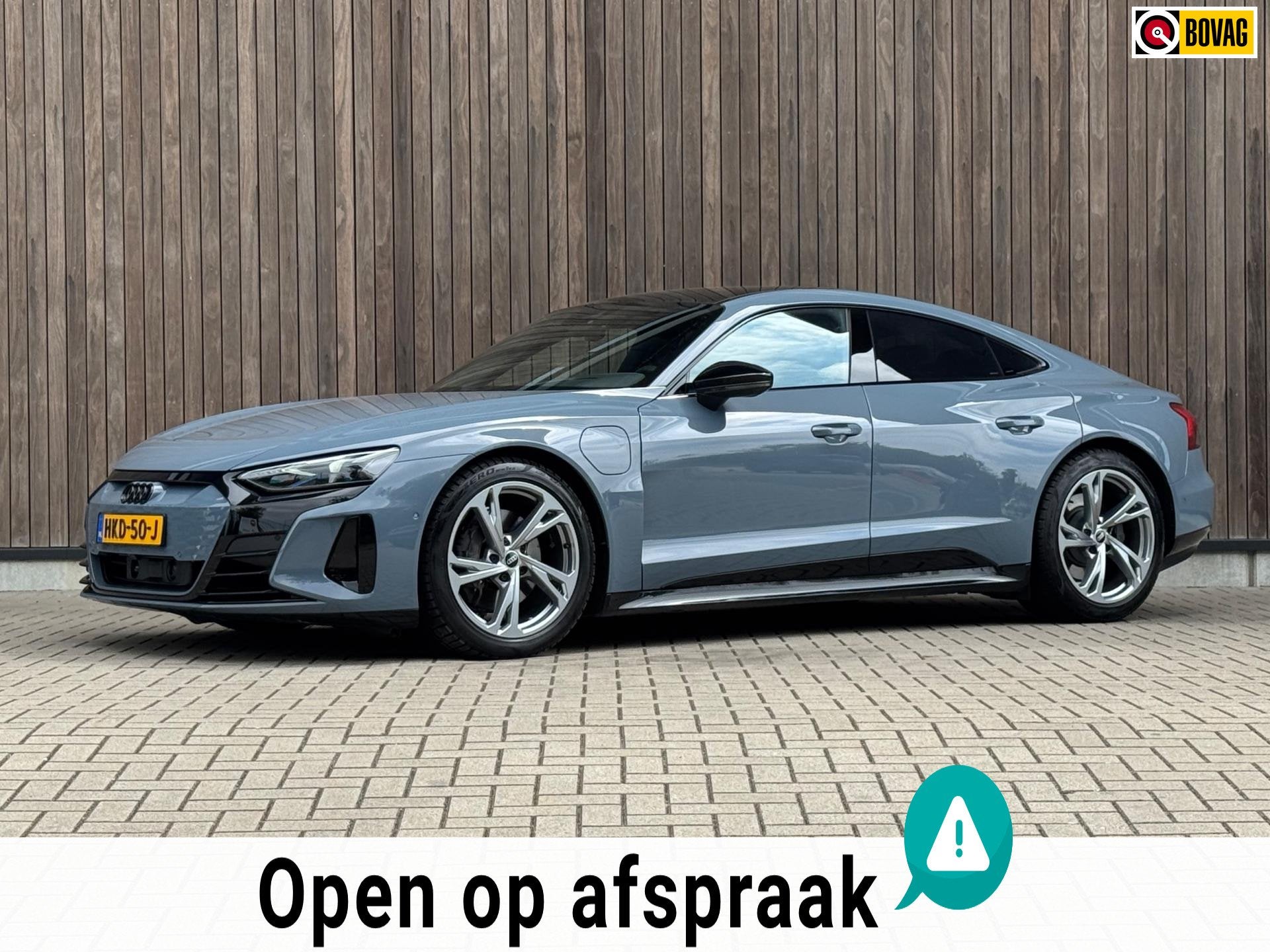 Audi E-tron GT GT 93 kWh / B&O / ACC / 21' / 360 / Laser /, Auto's, Blauw, 93 kWh, Vierwielaandrijving, Blauw