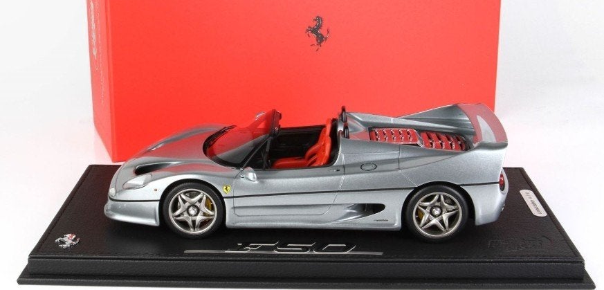 Ferrari F50 Spider Grigio Titanio 1:18 P18190D BBR PRE-ORDER, Ophalen of Verzenden, Nieuw, Auto, Overige merken