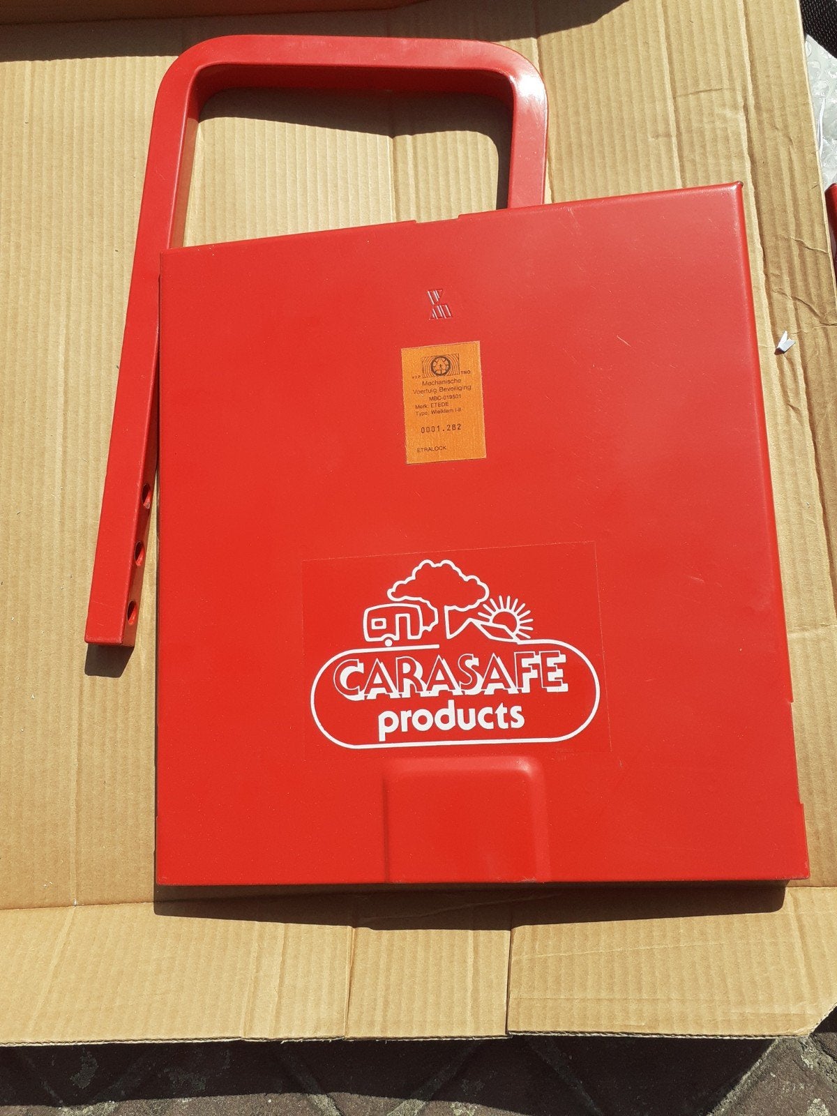 Carasafe Hydro-Leveller Wielklem voor Caravan/Aanhangwagen, Caravans en Kamperen, Ophalen of Verzenden, Zo goed als nieuw