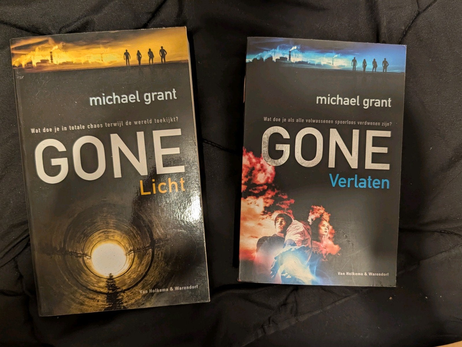 GONE Licht & Verlaten - Michael Grant (2 boeken), Boeken, Fantasy, Ophalen of Verzenden, Gelezen, Michael Grant