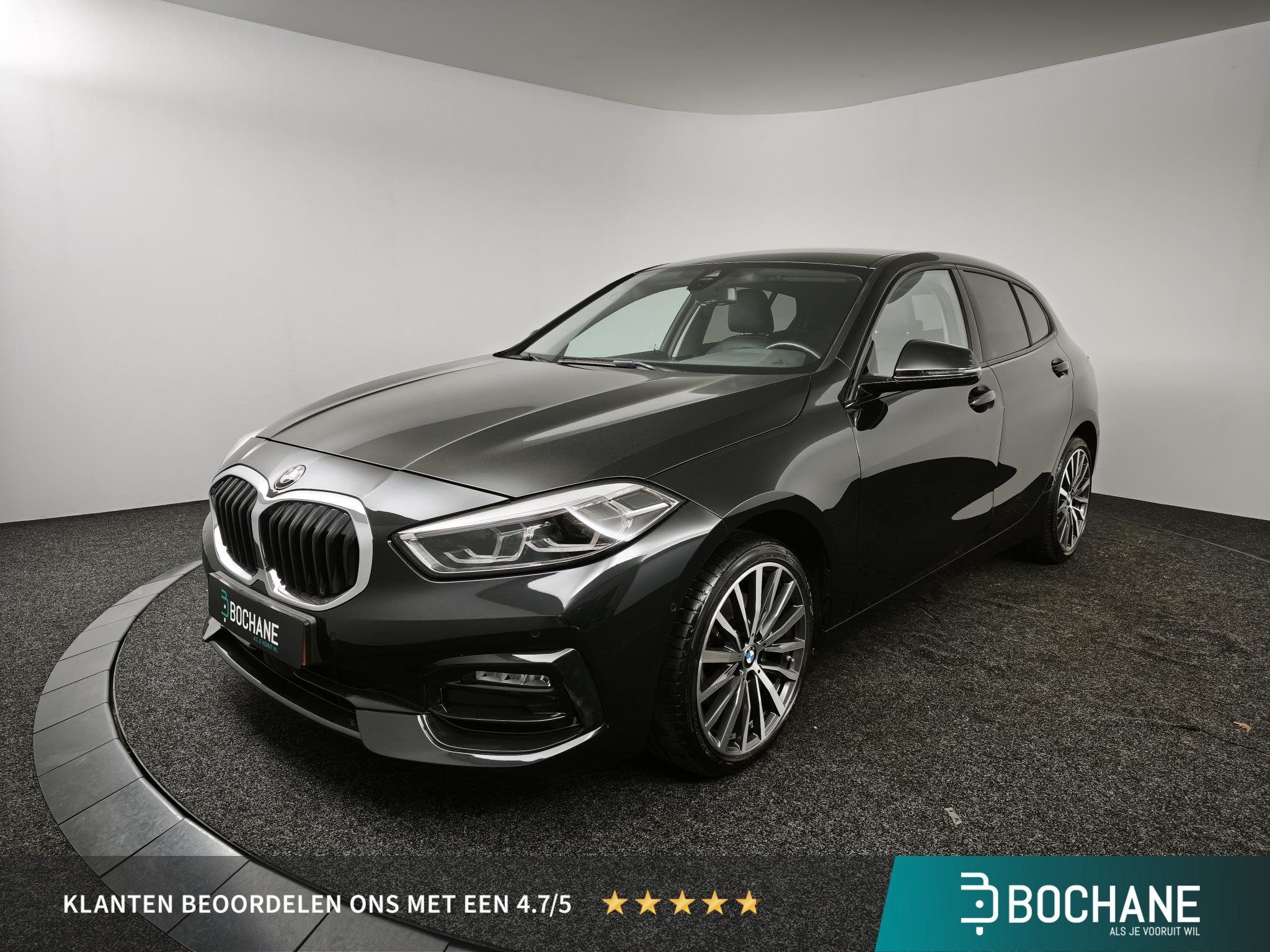 BMW 1-serie 118i Business Edition | Leder | Stoelverwarming, 136 pk, Gebruikt, Zwart, Bedrijf