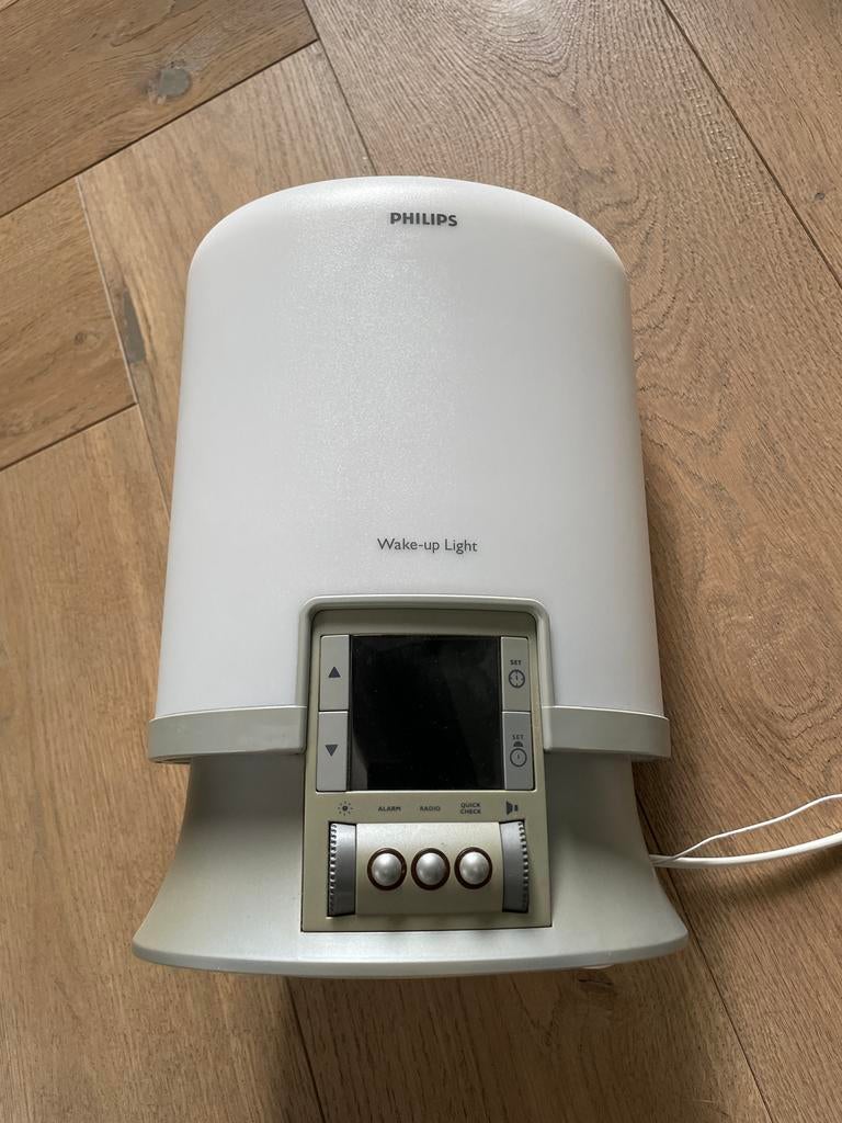 Philips Wake-up Light HF3461 - Wekker met daglichtsimulatie, Ophalen of Verzenden, Gebruikt