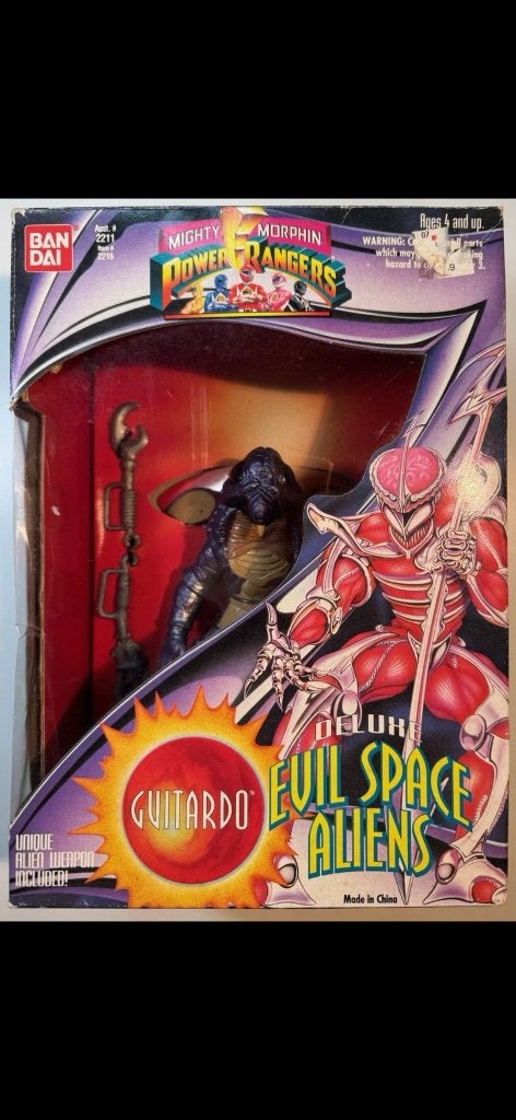 Power rangers guitardo, Verzenden, Zo goed als nieuw