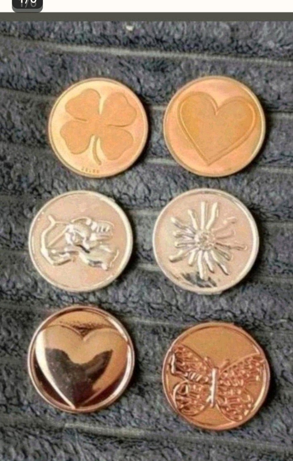 munten maat L passen ook in mi moneda en my imenso verschill, Sieraden, Tassen en Uiterlijk, Kettinghangers, Verzenden, Nieuw