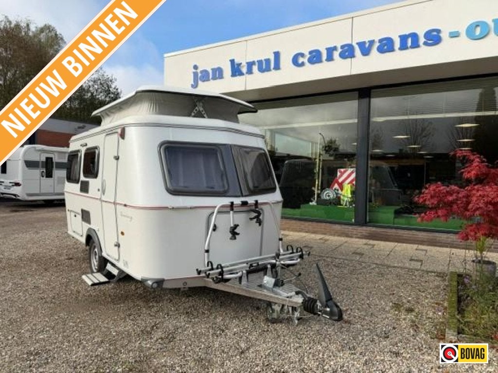 Eriba Touring 430 voortent air fietsenrek, Dwarsbed, Fietsenrek, 4 tot 5 meter, Eriba