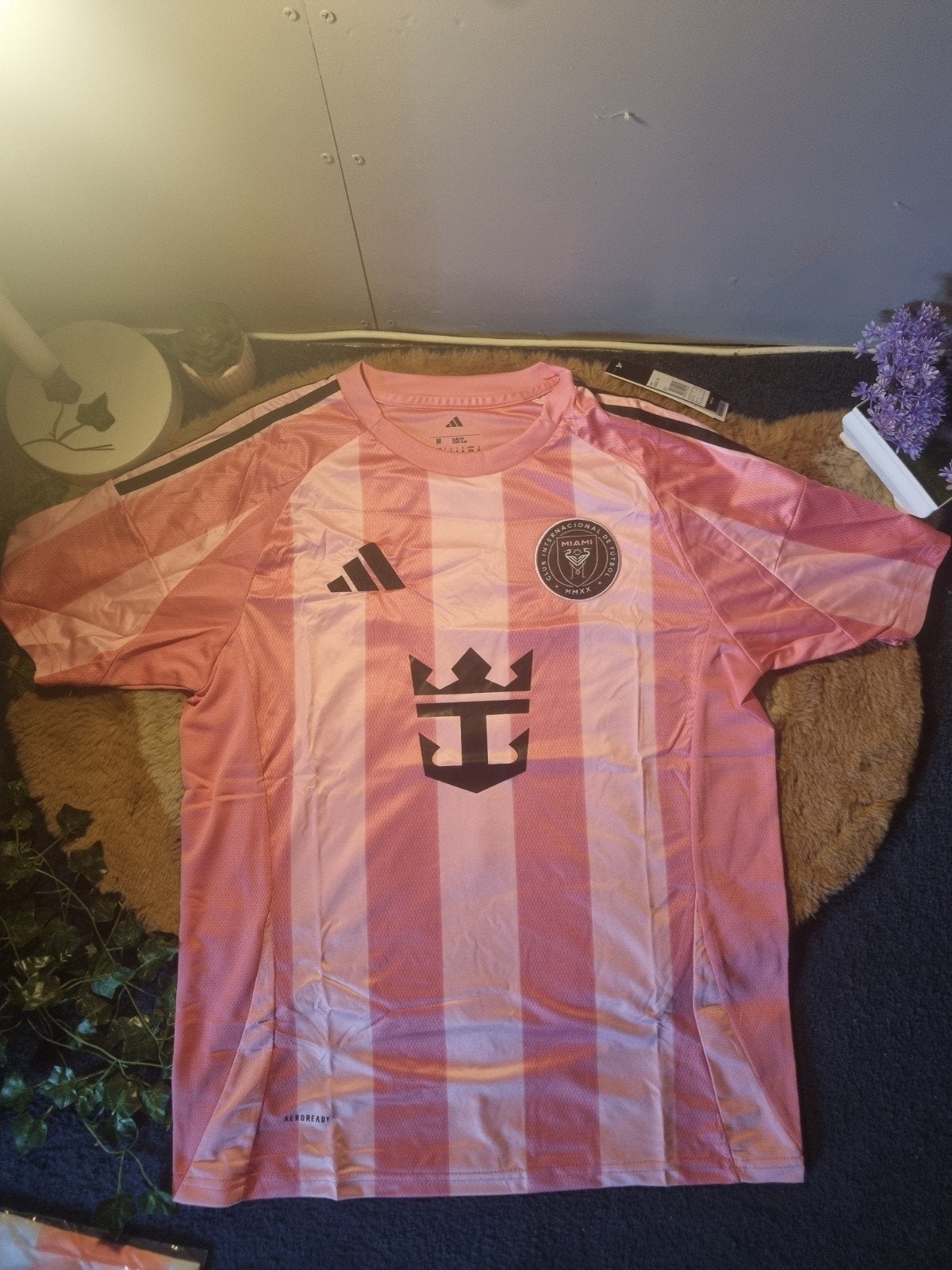 Adidas Inter Miami CF Thuisshirt Roze Maat M Nieuw, Maat 48/50 (M), Nieuw, Ophalen of Verzenden, Adidas