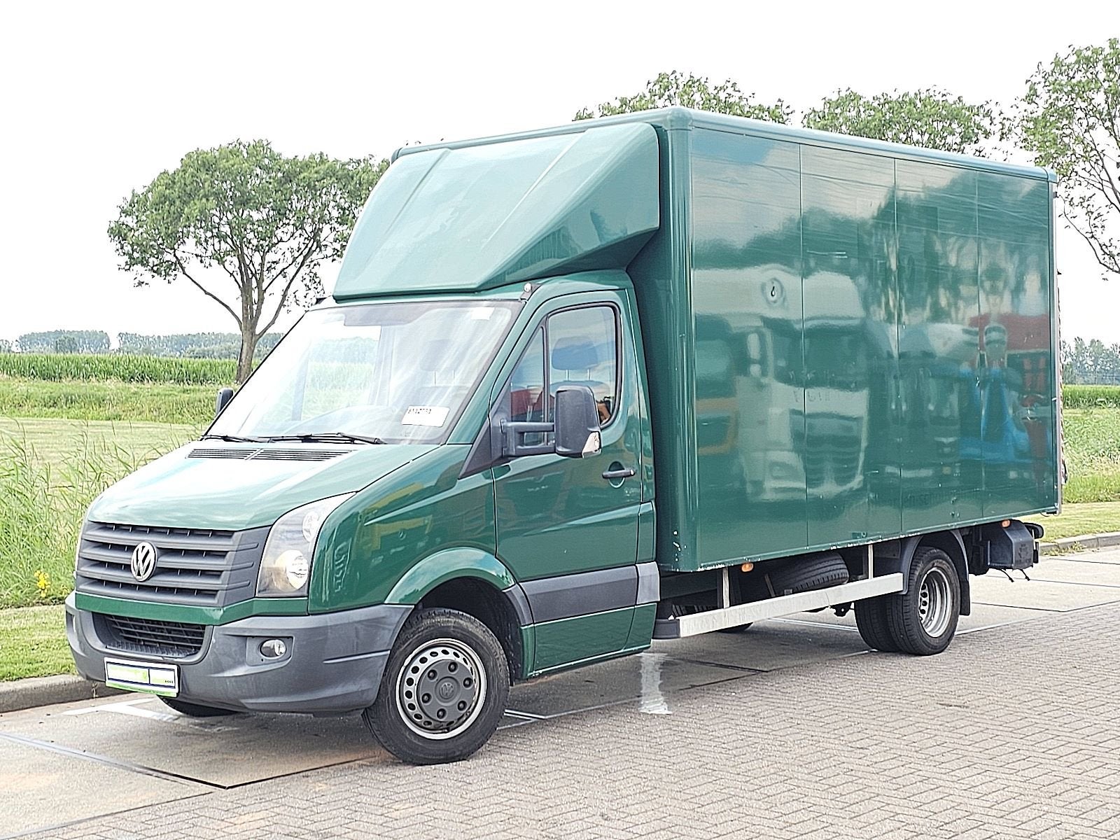 VOLKSWAGEN CRAFTER 50 2.0 ac laadklep zijdeur, Auto's, Gebruikt, Euro 6, Bruin, Volkswagen