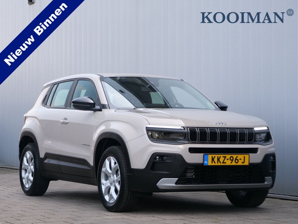 Jeep Avenger 1.2 e-Hybrid Altitude 100 Pk Automaat Apple Car, Auto's, 101 pk, 1199 cc, Bedrijf, Hybride Elektrisch/Benzine