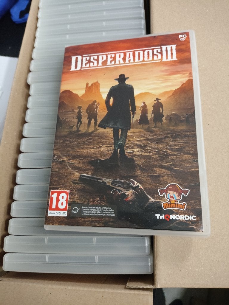 Nieuw! Desperados III PC game totaal 100 stuks, Ophalen of Verzenden, Nieuw