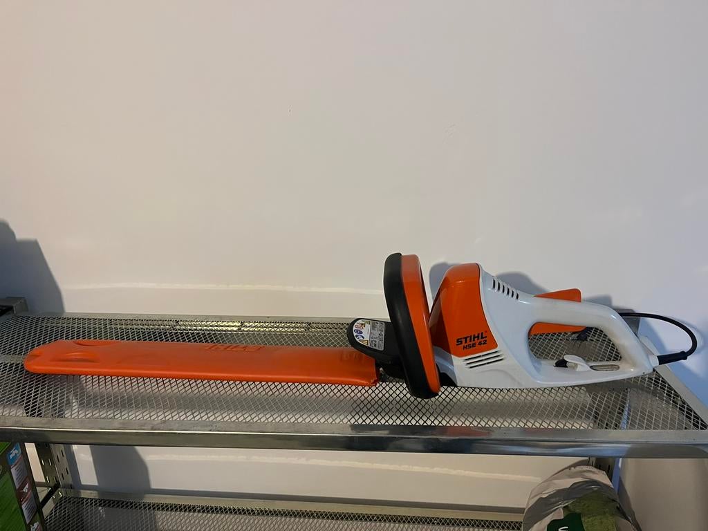 Stihl hse42 heggenschaar, Ophalen of Verzenden, Zo goed als nieuw, Elektrisch
