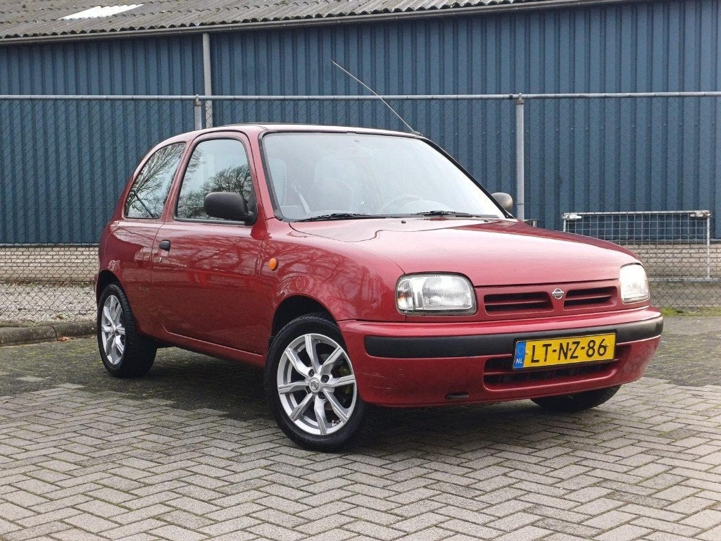 Nissan Micra K11 Automaat 1.3 SLX ( Org NL/Sportdemper/NAP ), 4 cilinders, Origineel Nederlands, Micra, Grijs
