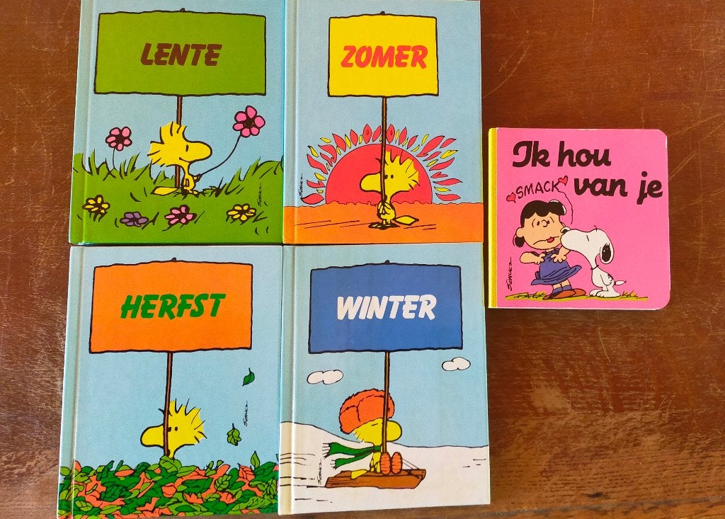 Snoopy boekjes, Verzamelen, Stripfiguren, Ophalen of Verzenden, Snoopy, Zo goed als nieuw, Boek of Spel