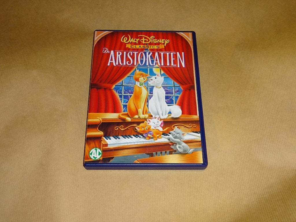 DVD Aristokatten Walt Disney, Bonusmateriaal, Ophalen of Verzenden, Zo goed als nieuw, Nederlands