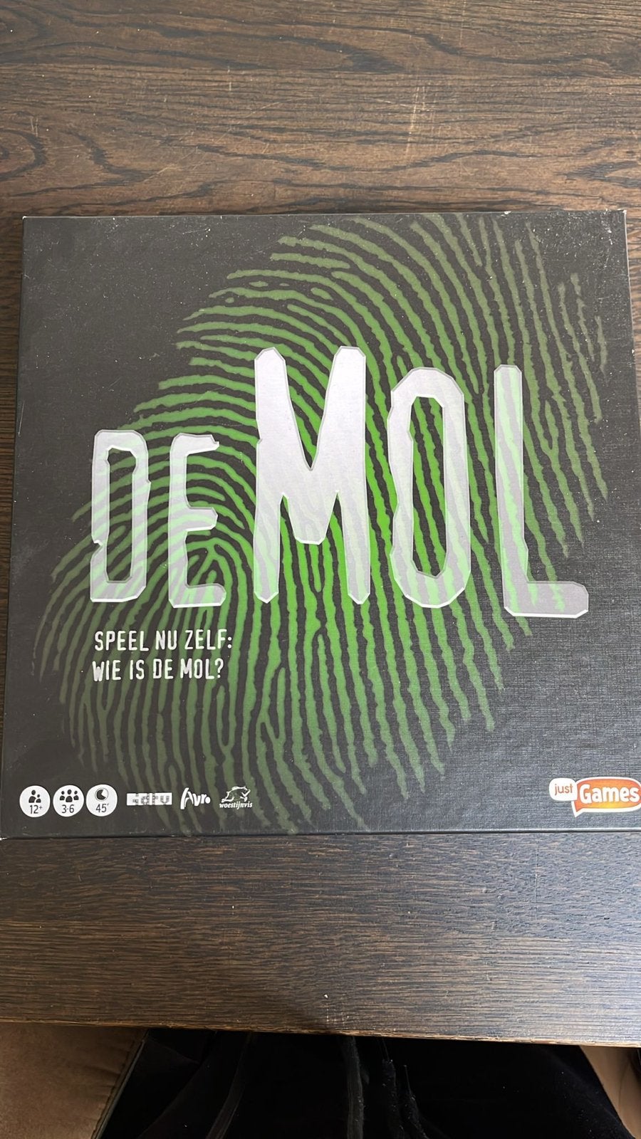 De Mol Bordspel - Speel nu zelf: Wie is de Mol?, Drie of vier spelers, Ophalen of Verzenden, Zo goed als nieuw