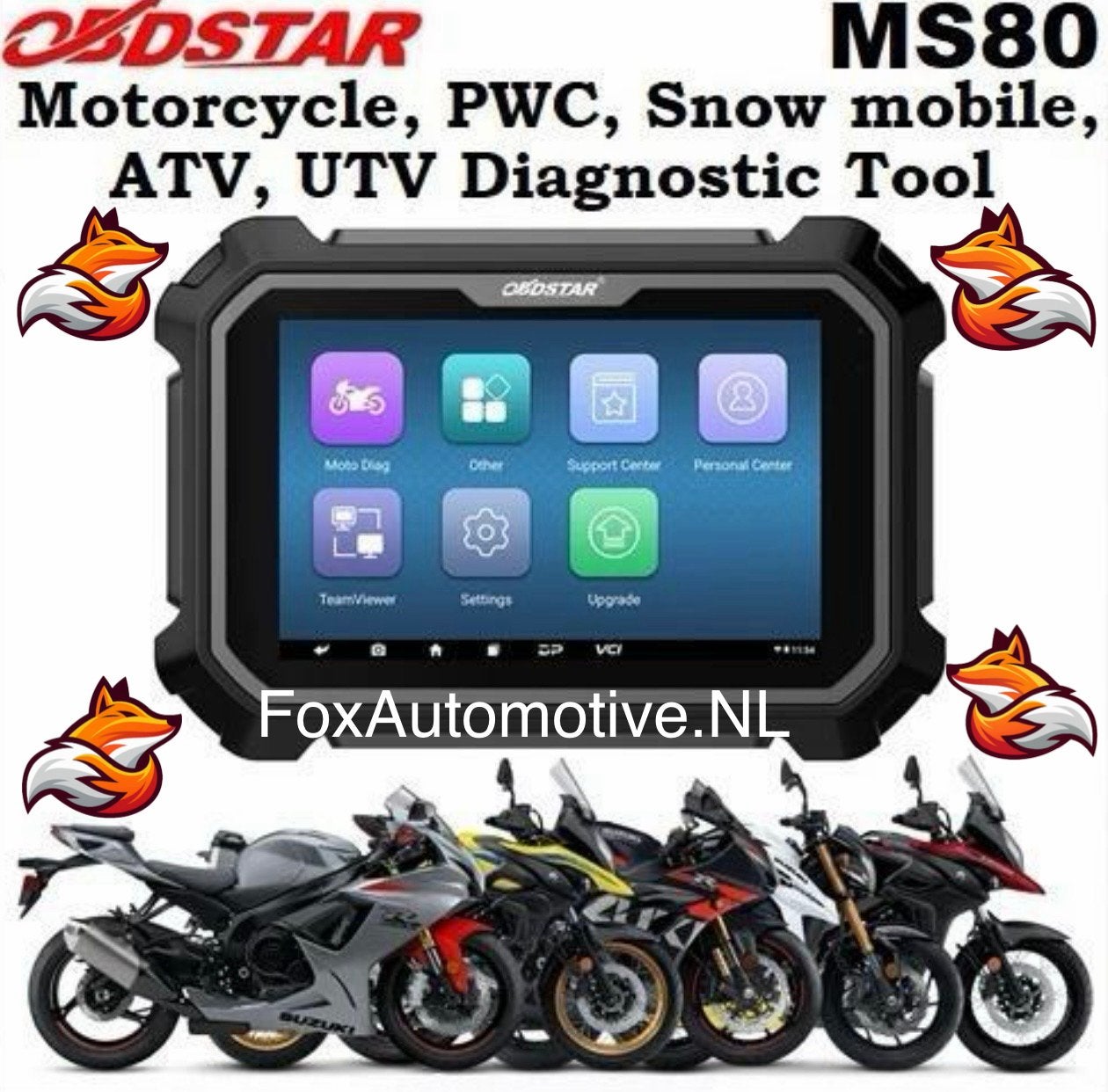 Obdstar MS80 motorfietsen & offroad, Ophalen of Verzenden