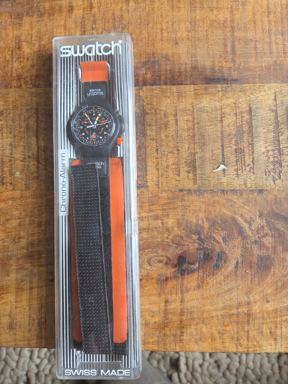 Swatch Chrono-Alarm horloge - Nieuw en ongebruikt, Ophalen of Verzenden