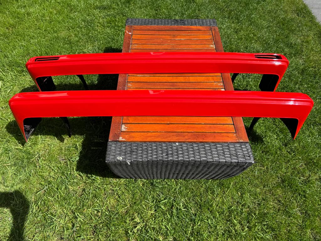 VW Golf MK1 GTI Bumper set origineel VW, Gebruikt, Volkswagen, Ophalen of Verzenden, Bumper