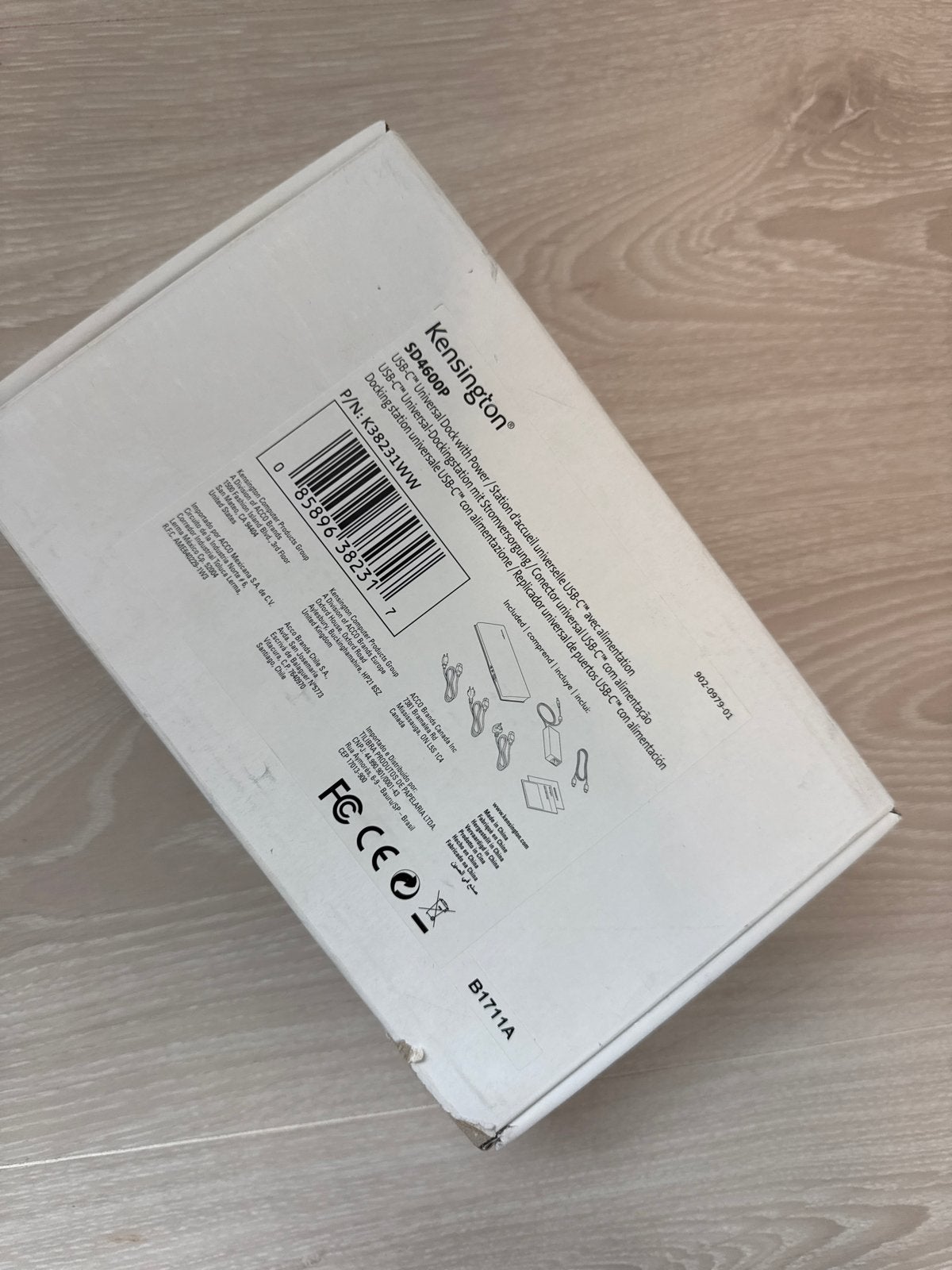Kensington SD4600P USB-C Universeel Docking Station, Ophalen of Verzenden, Zo goed als nieuw, Docking station, Laptop
