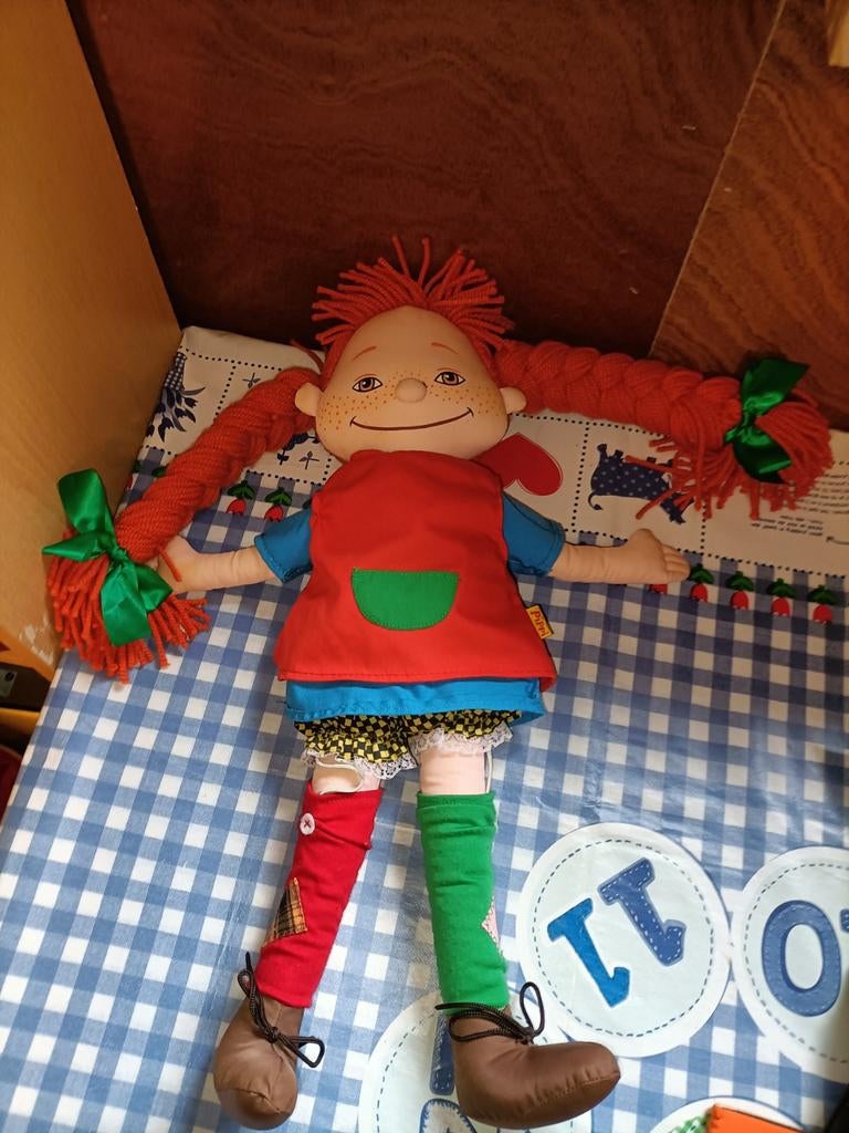 Pippi Langkous knuffel 46 cm groot pipi Langkous, Kinderen en Baby's, Speelgoed | Knuffels en Pluche, Ophalen of Verzenden, Zo goed als nieuw