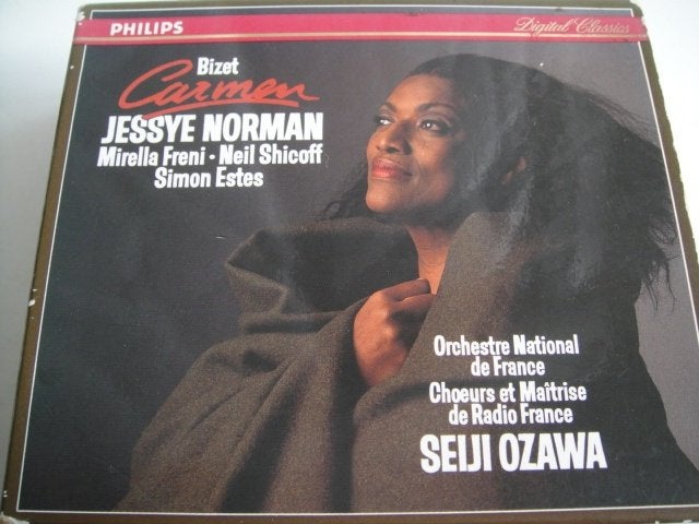 BIZET Carmen 3 - CD BOX NORMAN OZAWA PHILIPS COMPLETE OPERA, Cd's en Dvd's, Ophalen of Verzenden, Romantiek, Gebruikt, Opera of Operette