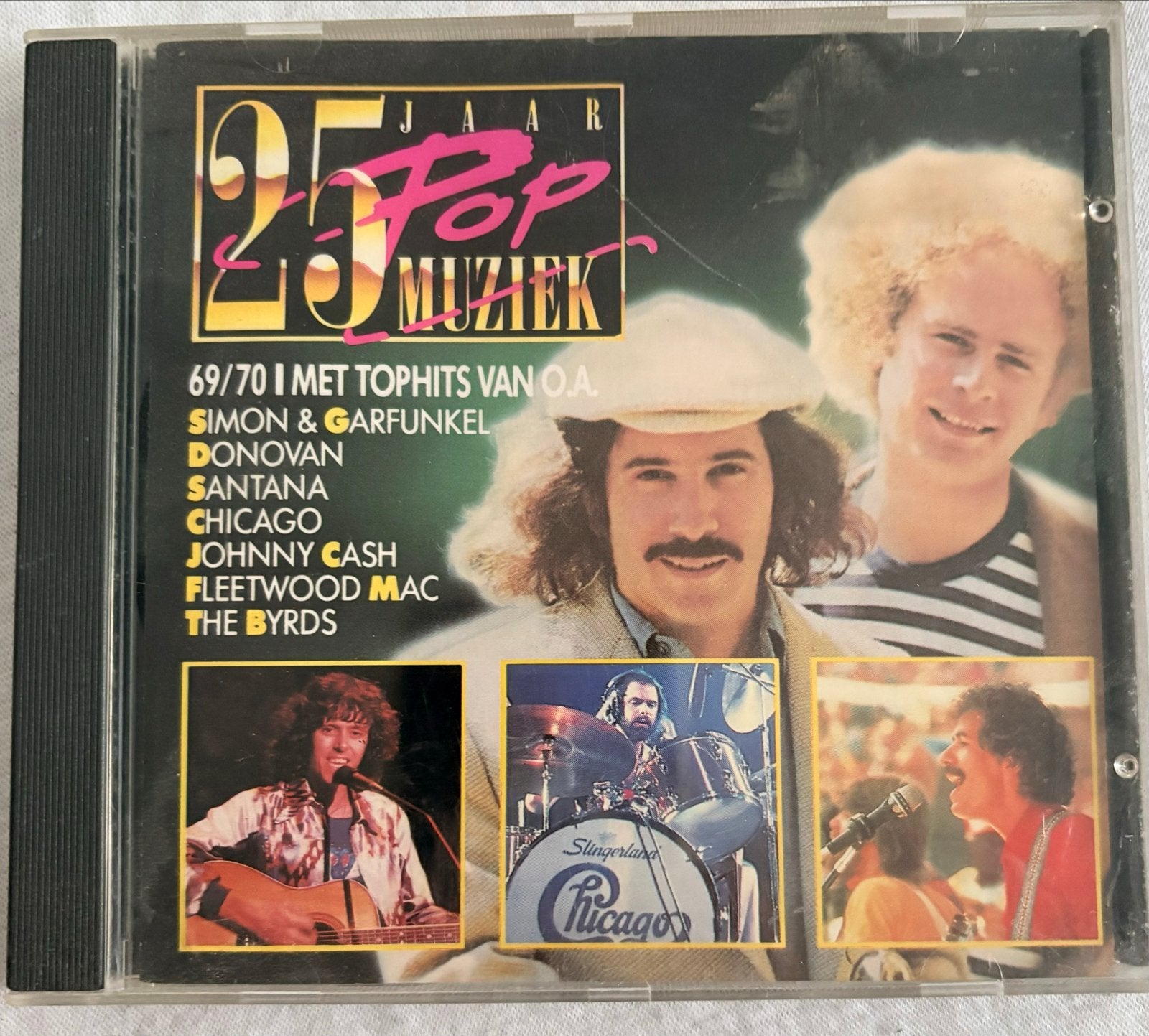 25 Jaar Pop Muziek 69/70 - Tophits CD, Ophalen of Verzenden, Gebruikt, Pop, Verzamelalbum