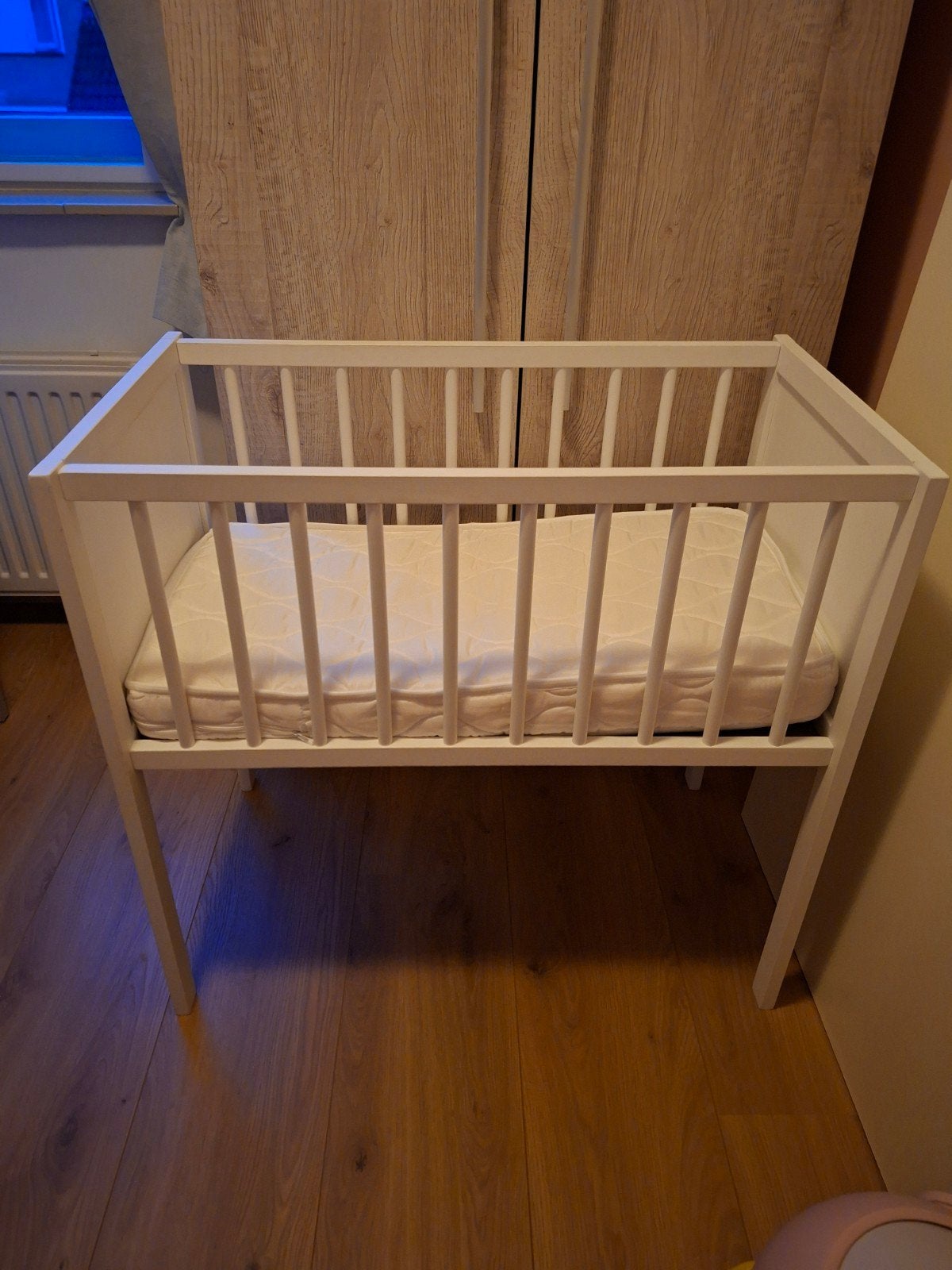 Ledikant/wieg 80x40 met matras, Ophalen, Gebruikt, Ledikant