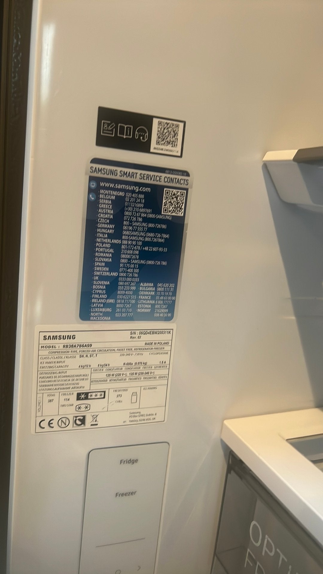 Foto 5 van Samsung koel vriescombinatie