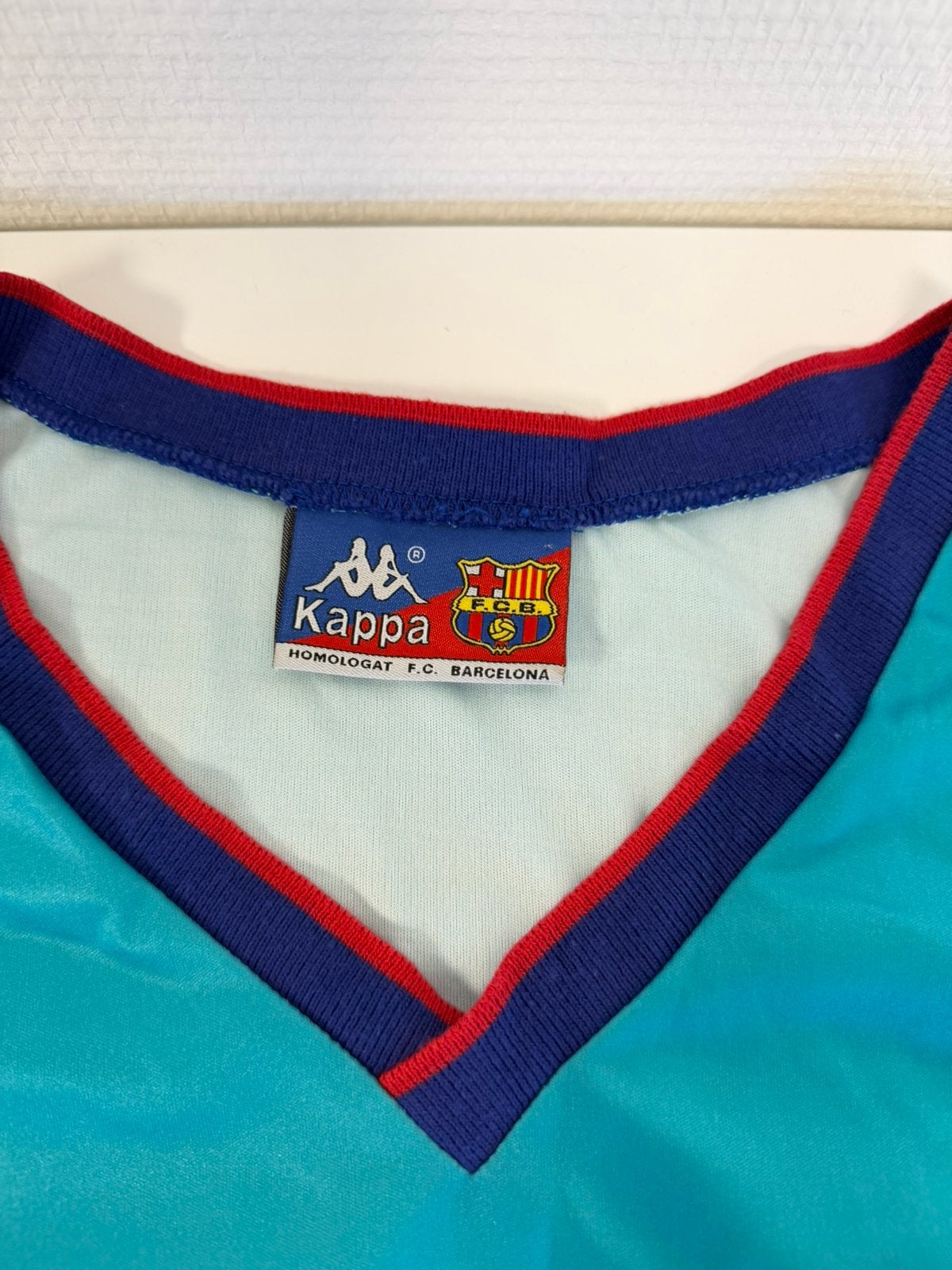 Vintage FC Barcelona Kappa Basketbalshirt 1994-95 Nr 14, P, P, Ophalen of Verzenden, Zo goed als nieuw