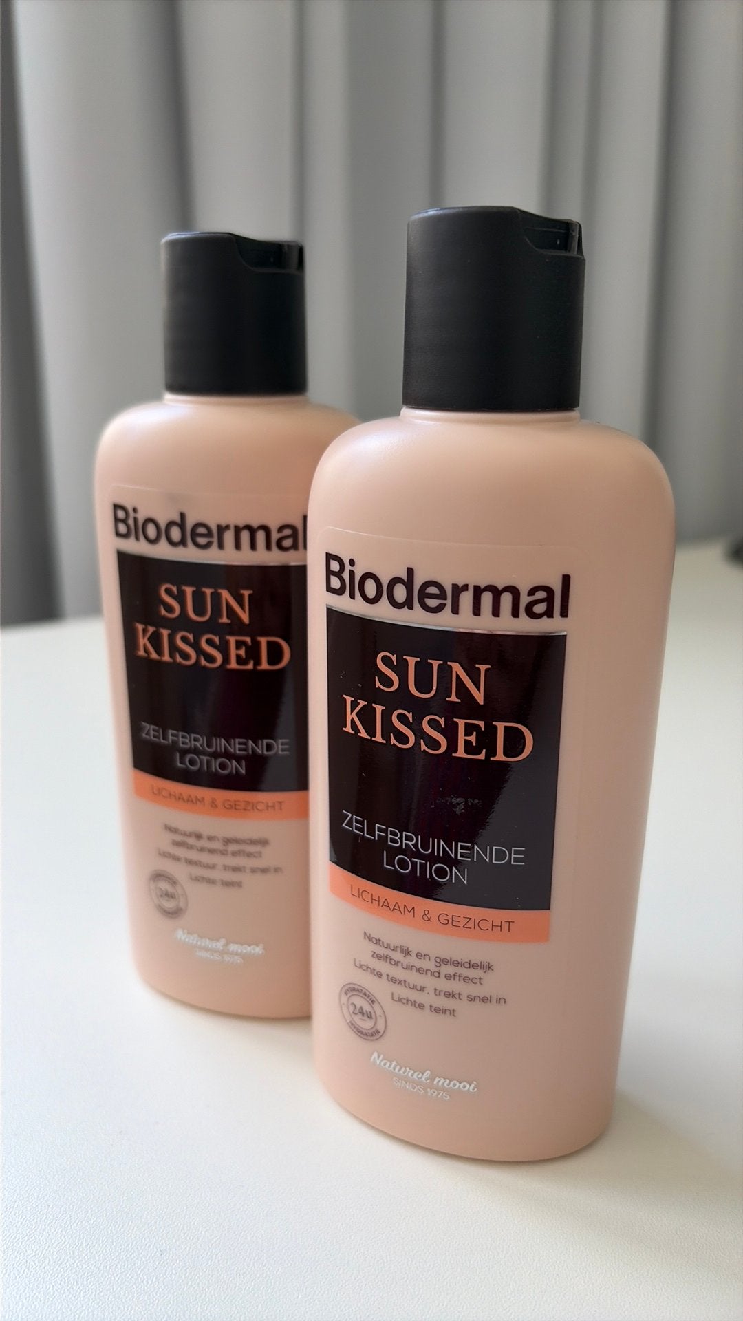 2x nieuw Biodermal Sun Kissed Zelfbruinende Lotion 200 ML, Ophalen of Verzenden, Zo goed als nieuw, Zonnebrand of After Sun