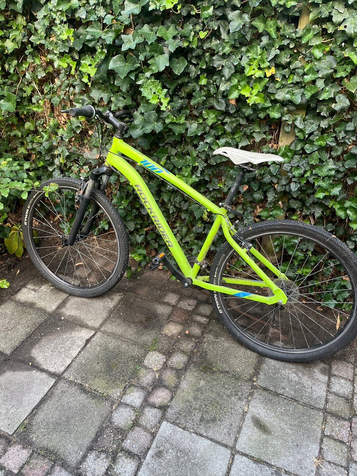 Rockrider ST100 Mountainbike -, Gebruikt, Hardtail, Velgrem, 53 tot 57 cm