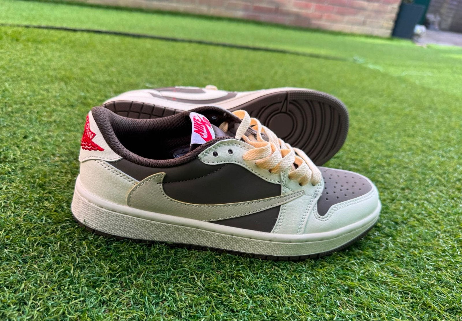 Air Jordan 1 Low x Travis Scott, Kleding | Heren, Bruin, Verzenden, Nike x Travis Scott, Sneakers of Gympen