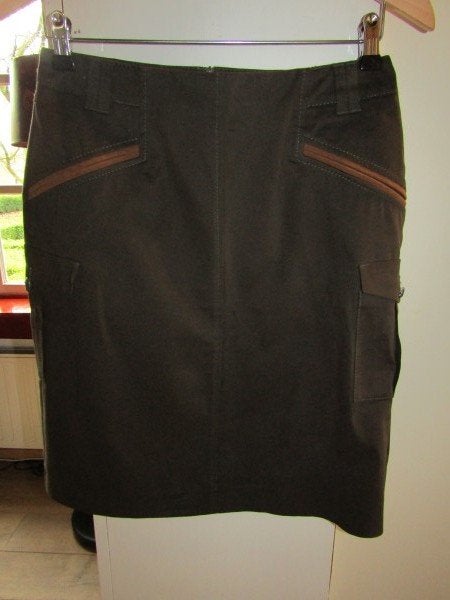 D1538 s.Oliver SELECTION 34-36 nieuw rok bruin cognac cargo, Kleding | Dames, Rokken, Bruin, Verzenden, Nieuw, Knielengte