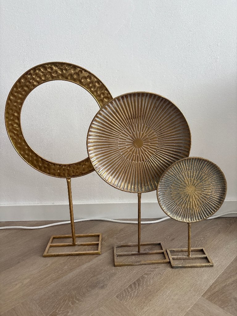 Huishoudelijke, Ophalen, Mediterraans, Zo goed als nieuw, Goud