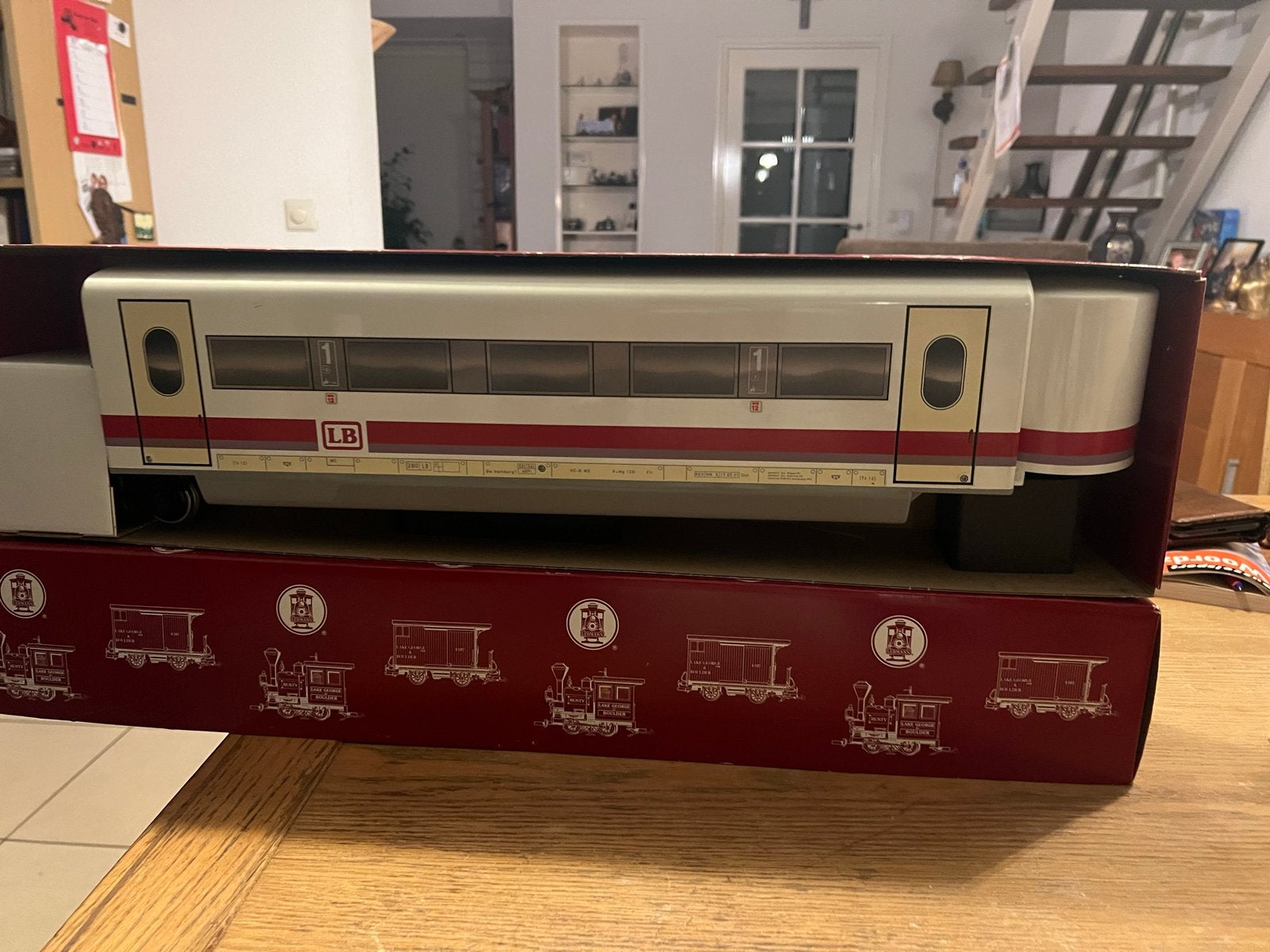 LGB ICE Wagon - Zo goed als nieuw, Hobby en Vrije tijd, Gelijkstroom, Wagon, Ophalen of Verzenden, Zo goed als nieuw