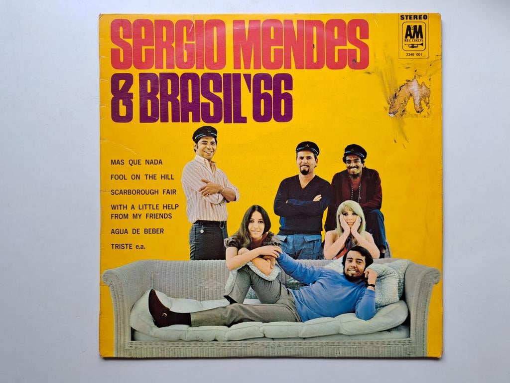 Lp vinyl   Sergio Mendes & Brasil 66 - Greatest Hits, Ophalen of Verzenden, Gebruikt, 12 inch