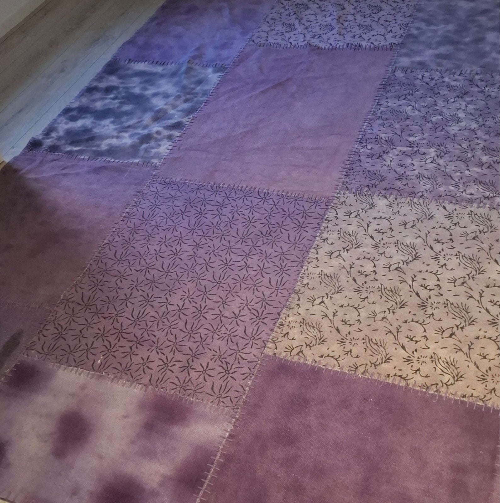 Kare Design Patchwork vloerkleed (240x170), 200 cm of meer, Ophalen of Verzenden, Zo goed als nieuw, Grijs