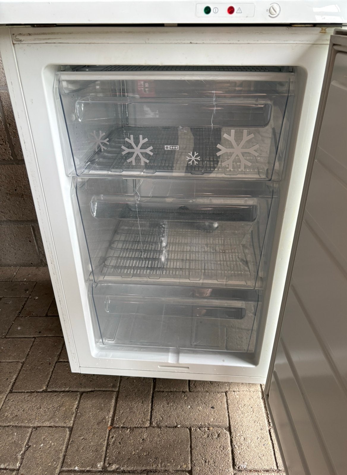 Zanussi diepvries 3 lades, Witgoed en Apparatuur, Ophalen, Zo goed als nieuw, Minder dan 60 cm, 160 cm of meer