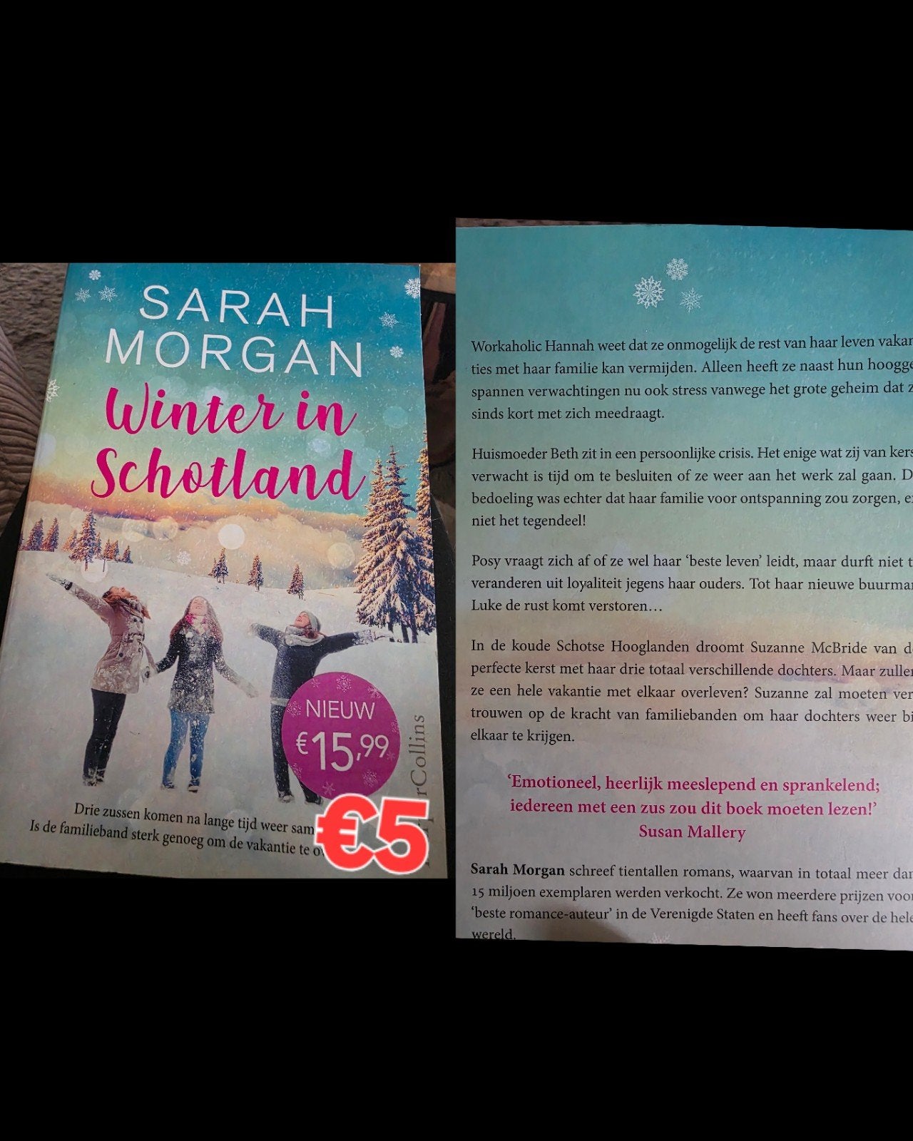 Winter in Schotland Sarah morgan, Boeken, Ophalen of Verzenden, Zo goed als nieuw