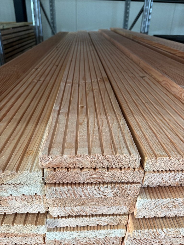 Douglas vlonderplank 24 x 138 x 3000 mm, Ophalen, Nieuw, Hout