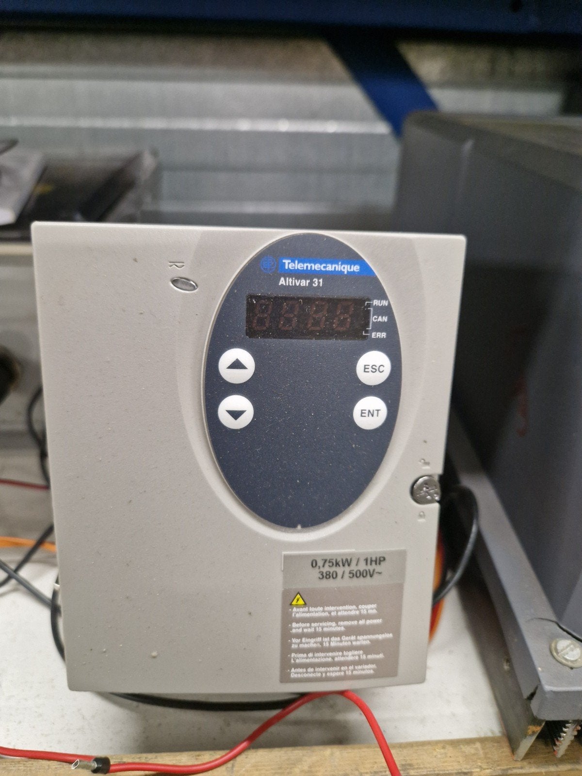 frequentieregelaar 0.75 kw, Ophalen of Verzenden, Gebruikt