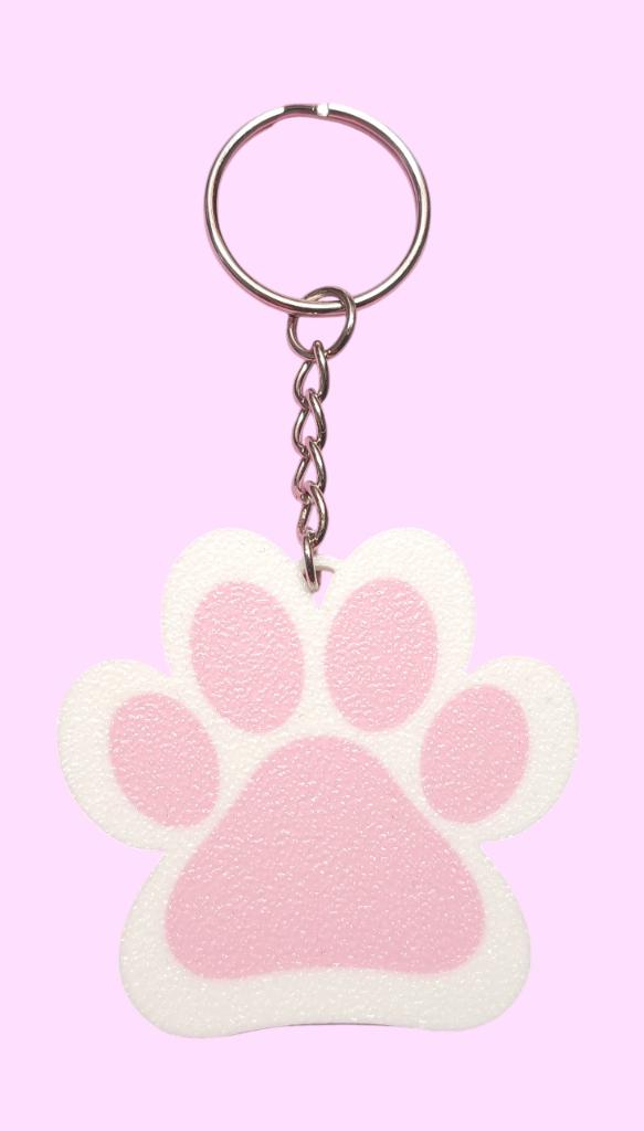 Sleutel/ tashanger honden pootje licht roze, Nieuw, Eveline@pimpschuur.nl, Pimpschuur.nl, Boris Pasternak-erf 201 3315BT Dordrecht