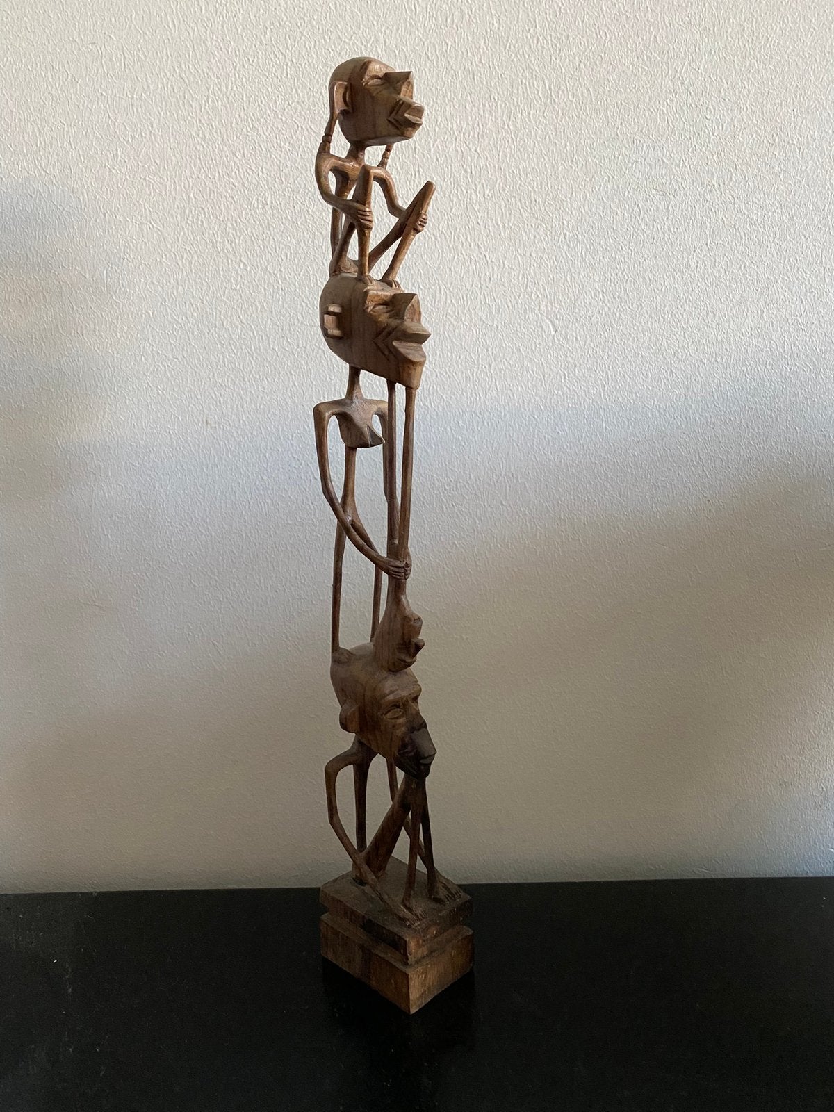 Houtsnijwerk Voorouderbeeldje Nieuw-Guinea, Antiek en Kunst, Ophalen of Verzenden