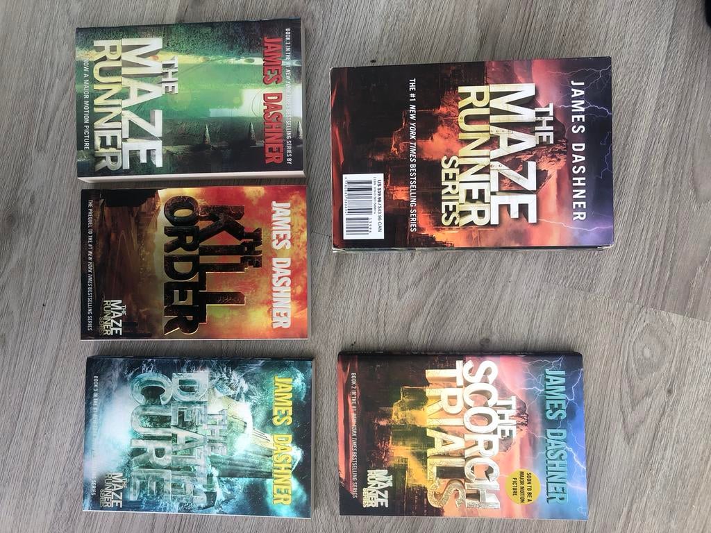 Maze runner serie, Ophalen, Zo goed als nieuw