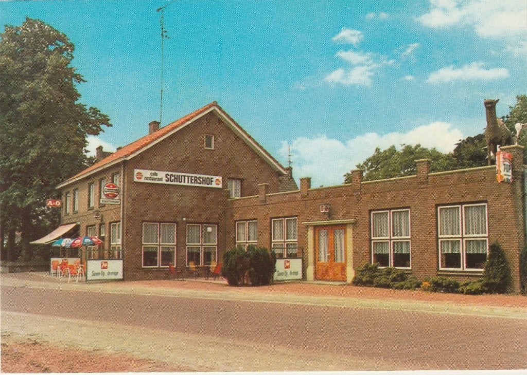ESBEEK Café Restaurant Schuttershof Dorpsstraat, Verzamelen, Verzenden, 1980 tot heden, Ongelopen, Noord-Brabant