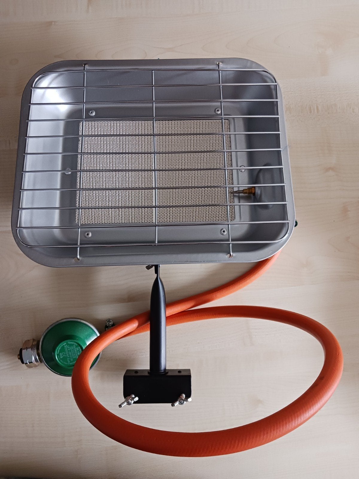 Eurostraler met flessenbeugel - Model KF-009F, Gebruikt, Minder dan 30 cm, Kachel, Minder dan 60 cm