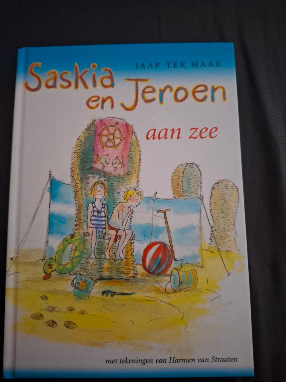 Saskia en Jeroen aan zee - Jaap ter Haar, Boeken, Ophalen of Verzenden, Zo goed als nieuw, Jaap ter Haar, Fictie algemeen