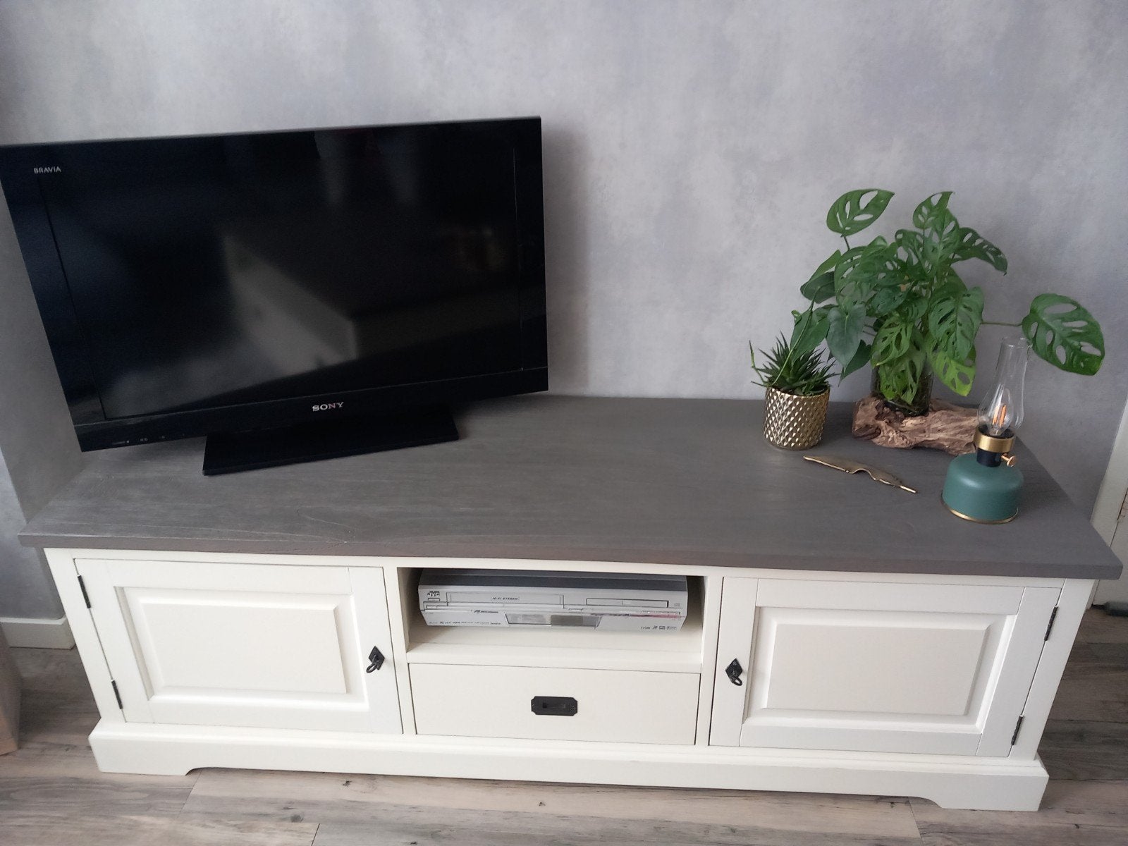 TV meubel Riverwoods, Ophalen, Gebruikt, 50 tot 100 cm, Minder dan 100 cm