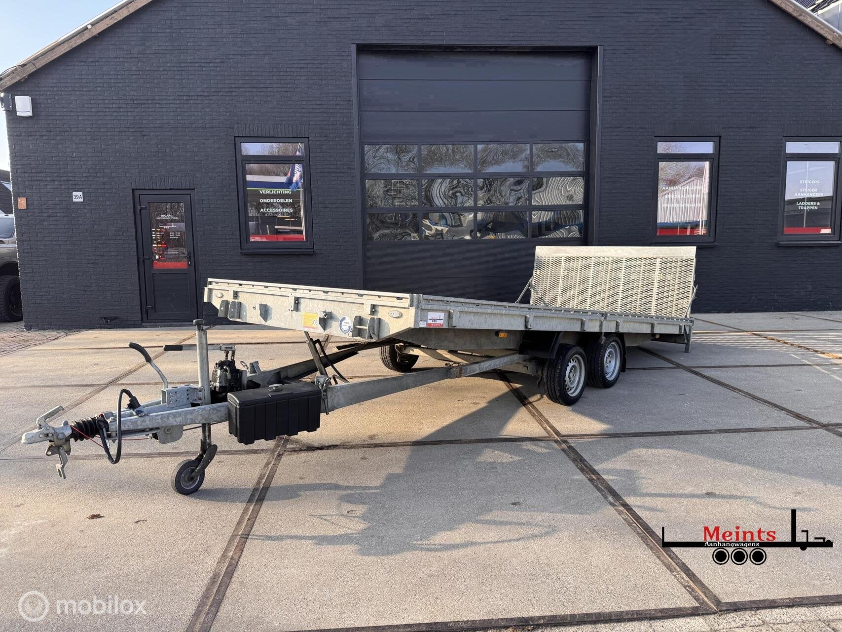 Hapert kantel bare aanhanger multitransporter 500x220 3500KG, Gebruikt