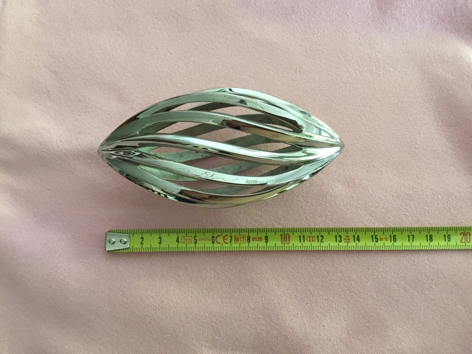 Alessi Design Fruitpers - Zo goed als nieuw - 18/10 RVS, Overige typen, Zilver, Ophalen of Verzenden, Zo goed als nieuw
